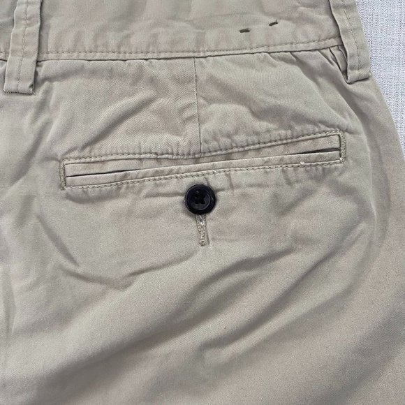 J. Crew Men's Club Shorts 10.5" in Khaki Size 32 - Picture 4 of 4
